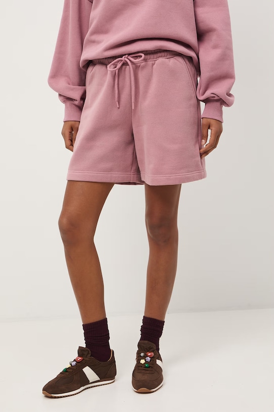Medicine szorty dresowe damskie różowy RS26-SZD050
