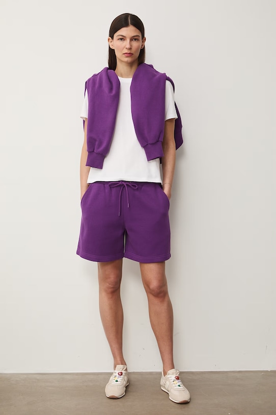 Medicine szorty dresowe damskie RS26-SZD050 fioletowy RS26