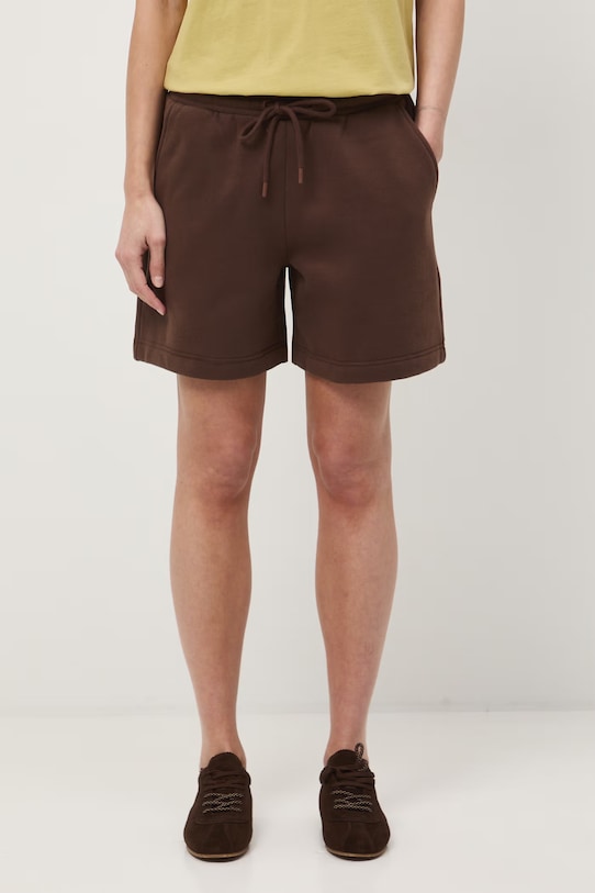 Medicine szorty dresowe damskie RS26-SZD050 brązowy RS26