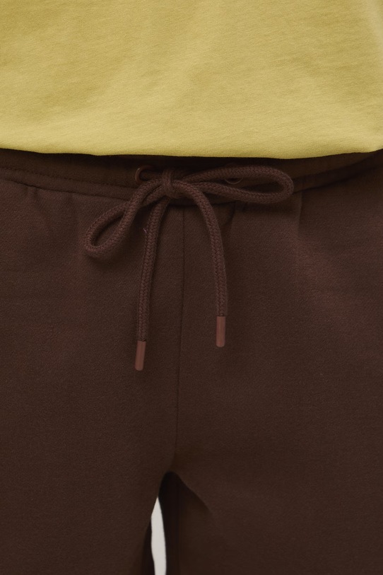 Medicine szorty dresowe damskie brązowy RS26-SZD050