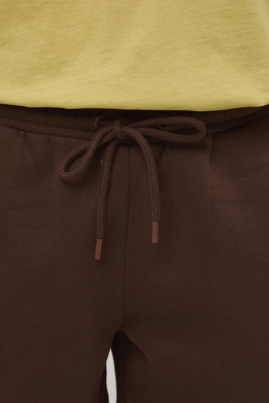 Medicine szorty dresowe damskie brązowy RS26-SZD050