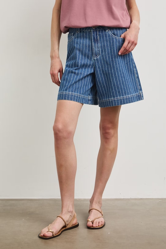 Szorty damskie jeansowe RS26-SZD801 niebieski RS26