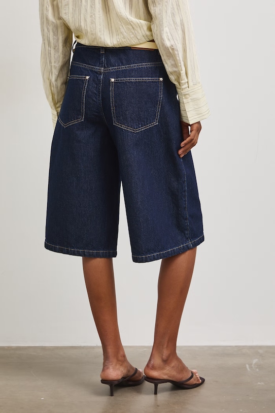 Odzież Bermudy damskie jeansowe RS26-SZD806 granatowy