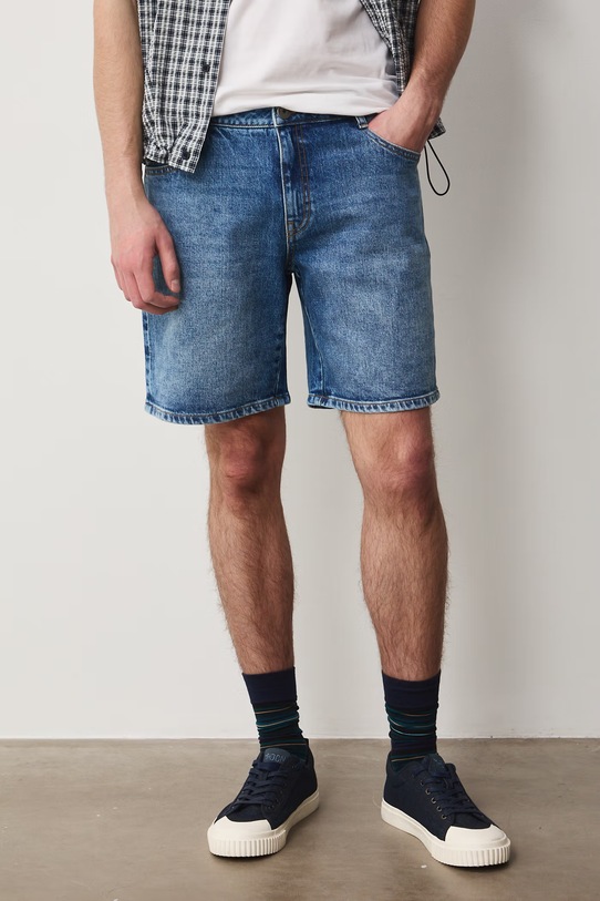 Medicine szorty męskie jeansowe RS26-SZM077 niebieski RS26