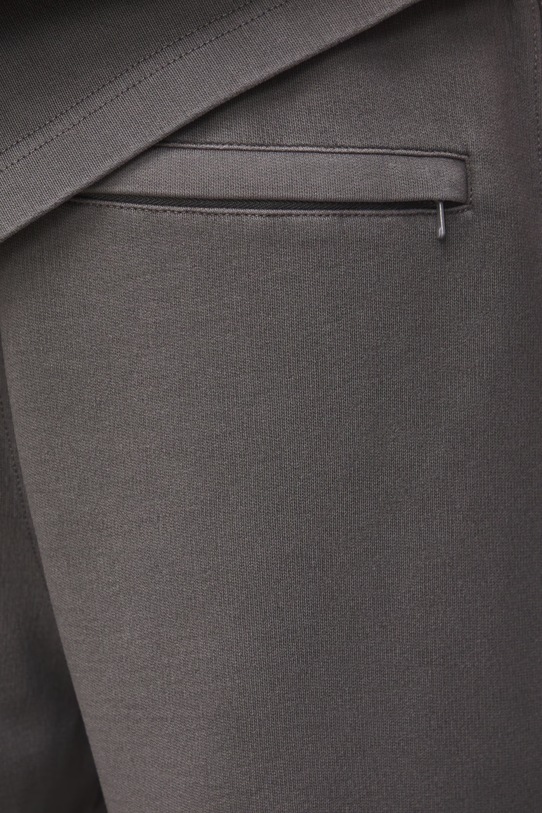 Szorty dresowe męskie bawełniane szary RS26-SZM079