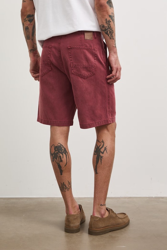 Odzież Medicine szorty chino męskie z lyocellem RS26-SZM802 bordowy