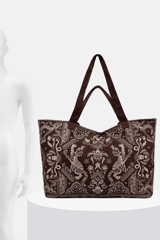 Torebka shopper damska bawełniana RS26-TCD901