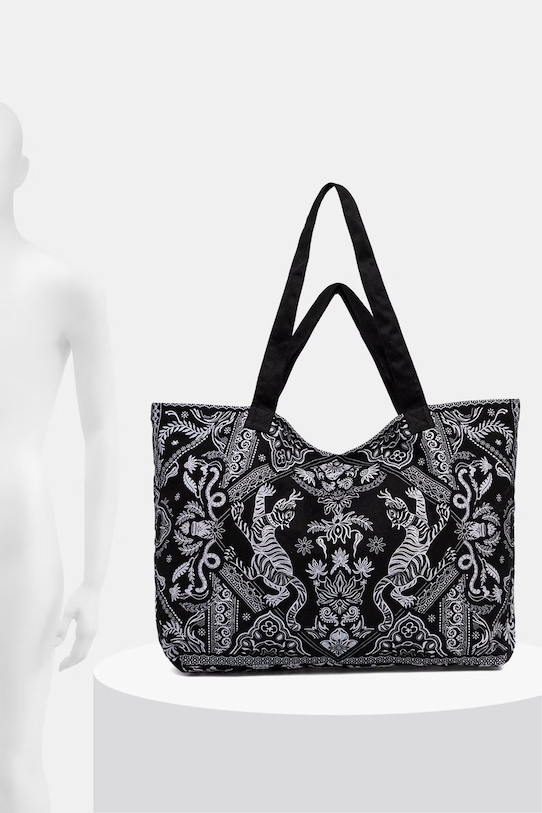 Torebka shopper damska bawełniana RS26-TCD901