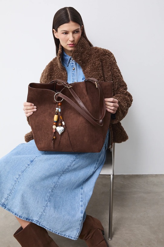 Medicine torebka mieści A4 brązowy RS26-TOD102