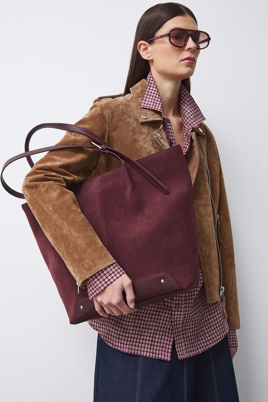 Medicine torebka mieści A4 bordowy RS26-TOD102