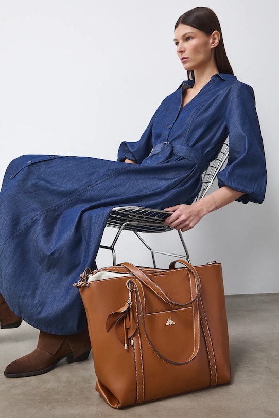 Medicine torebka mieści A4 brązowy RS26-TOD306