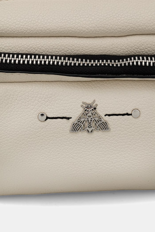 Medicine torebka crossbody damska z imitacji skóry beżowy RS26-TOD505