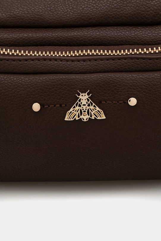 Medicine torebka crossbody damska z imitacji skóry brązowy RS26-TOD505