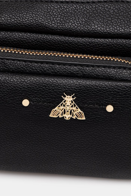 Medicine torebka crossbody damska z imitacji skóry czarny RS26-TOD505