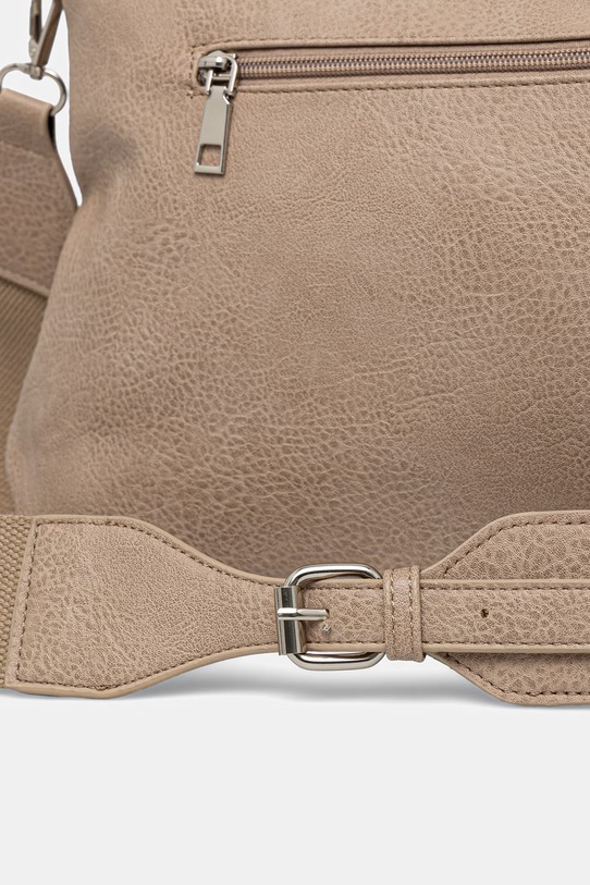 Medicine torebka crossbody damska z imitacji skóry RS26-TOD601 beżowy