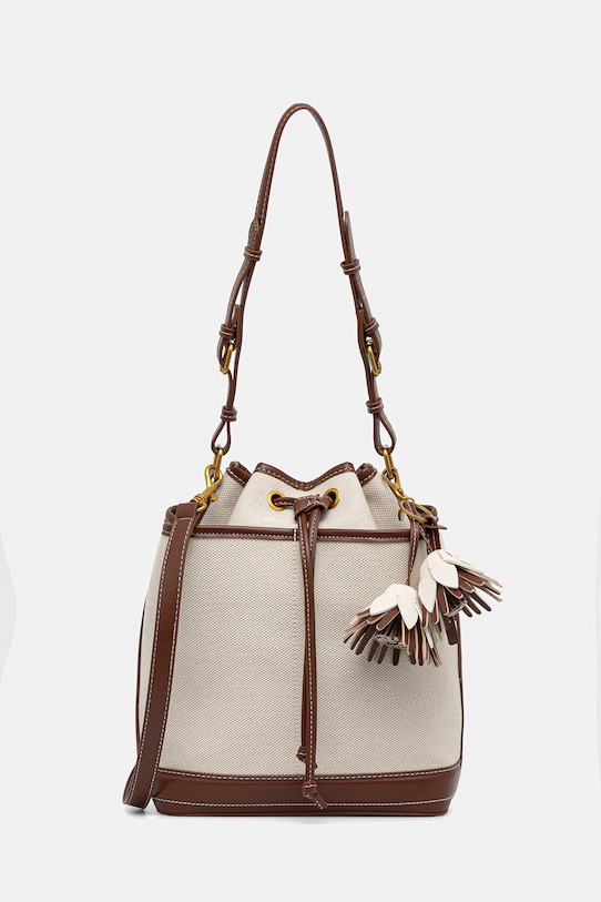 Medicine torebka worek damska beżowy RS26-TOD603