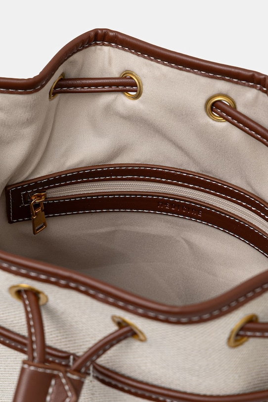 Medicine torebka worek damska RS26-TOD603 beżowy