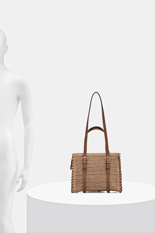 Torebka koszyk damska pleciona RS26-TOD702