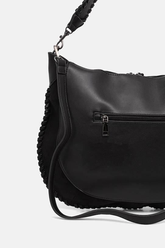 Doplňky Taška dámská z imitace semiše RS26-TOD707 černá