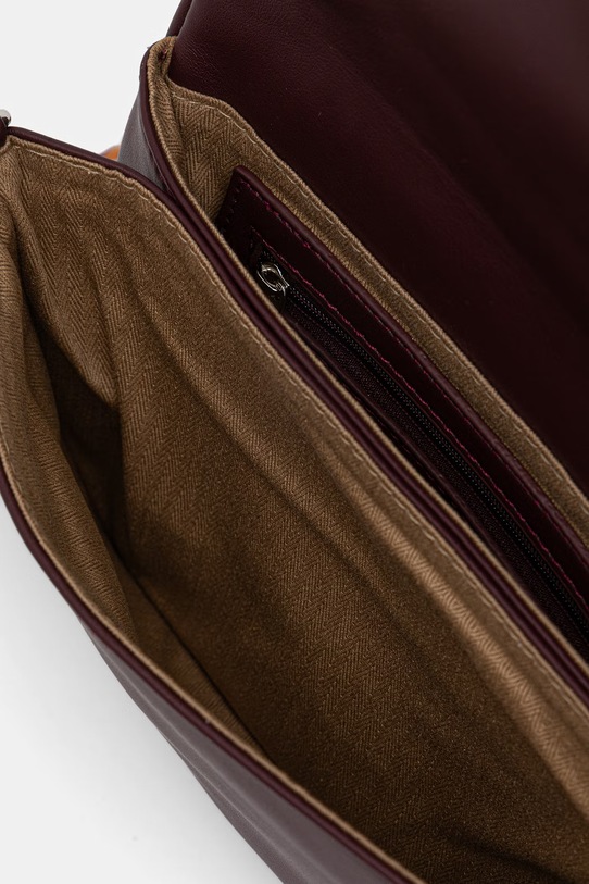 Medicine torebka crossbody damska z imitacji skóry RS26-TOD716 bordowy