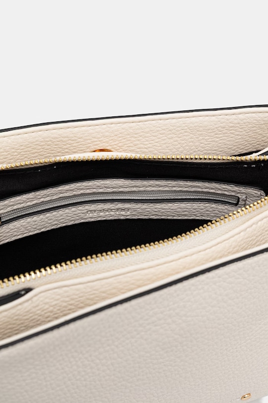 Torebka crossbody damska z imitacji skóry RS26-TOD800 beżowy