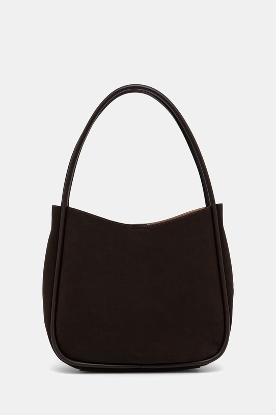 Akcesoria Torebka shopper damska z imitacji skóry RS26-TOD802 brązowy