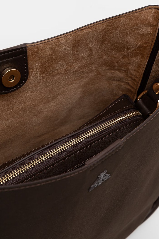 Torebka shopper damska z imitacji skóry RS26-TOD802 brązowy