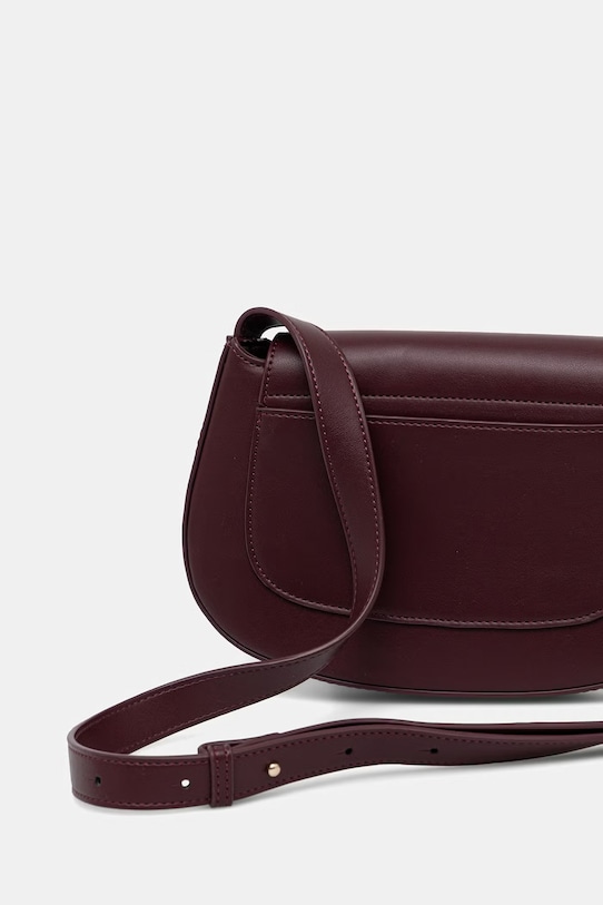 Akcesoria Medicine torebka crossbody damska z imitacji skóry RS26-TOD805 bordowy