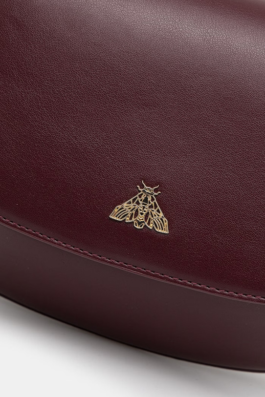 Medicine torebka crossbody damska z imitacji skóry bordowy RS26-TOD805