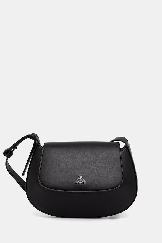 Medicine torebka crossbody damska z imitacji skóry czarny RS26-TOD805