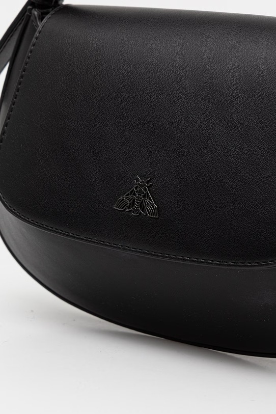 Medicine torebka crossbody damska z imitacji skóry czarny RS26-TOD805