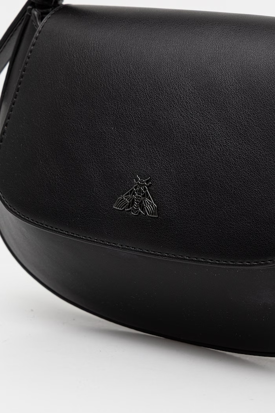 Medicine torebka crossbody damska z imitacji skóry czarny RS26-TOD805