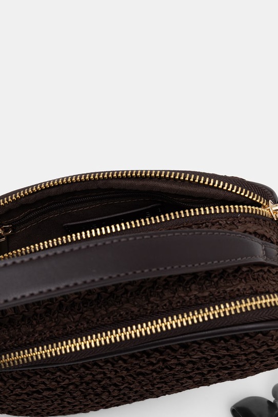 Medicine torebka crossbody damska pleciona RS26-TOD807 brązowy