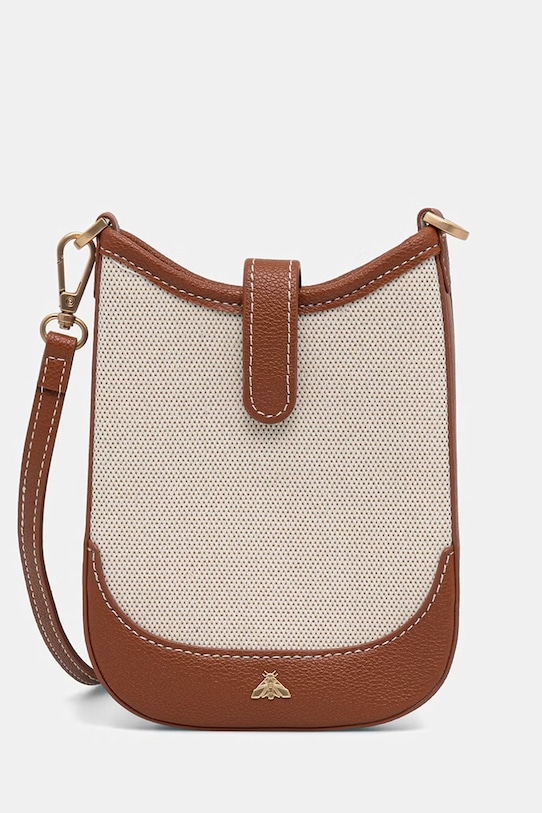 Torebka crossbody damska brązowy RS26-TOD809