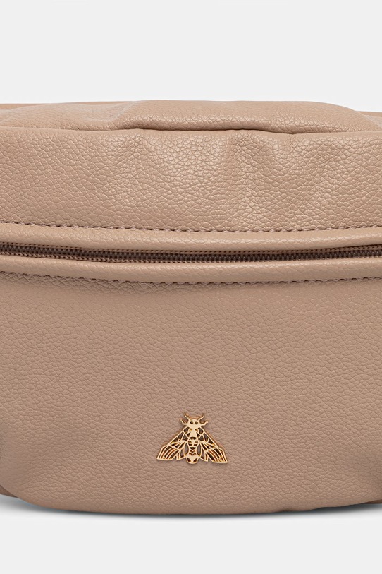 Nerka damska z imitacji skóry beżowy RS26-TOD912