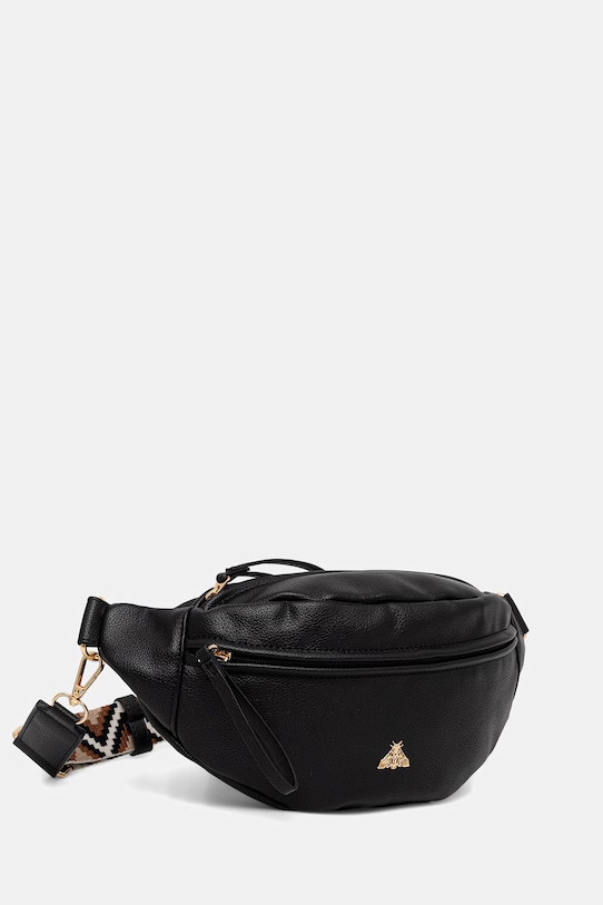 Nerka damska z imitacji skóry RS26-TOD912 czarny RS26