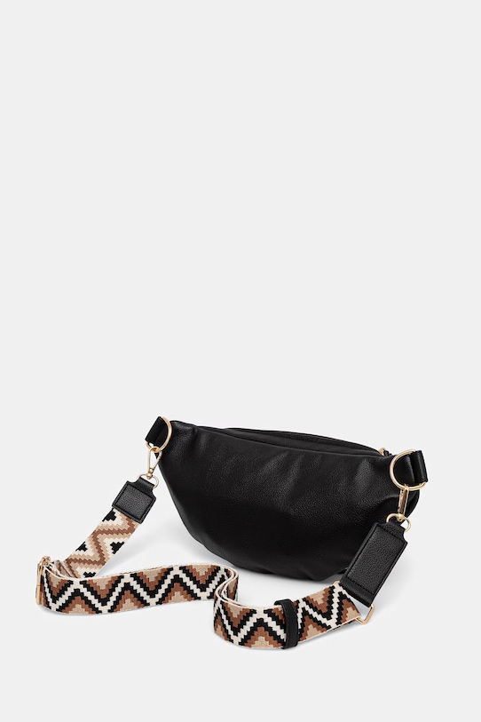 Akcesoria Nerka damska z imitacji skóry RS26-TOD912 czarny