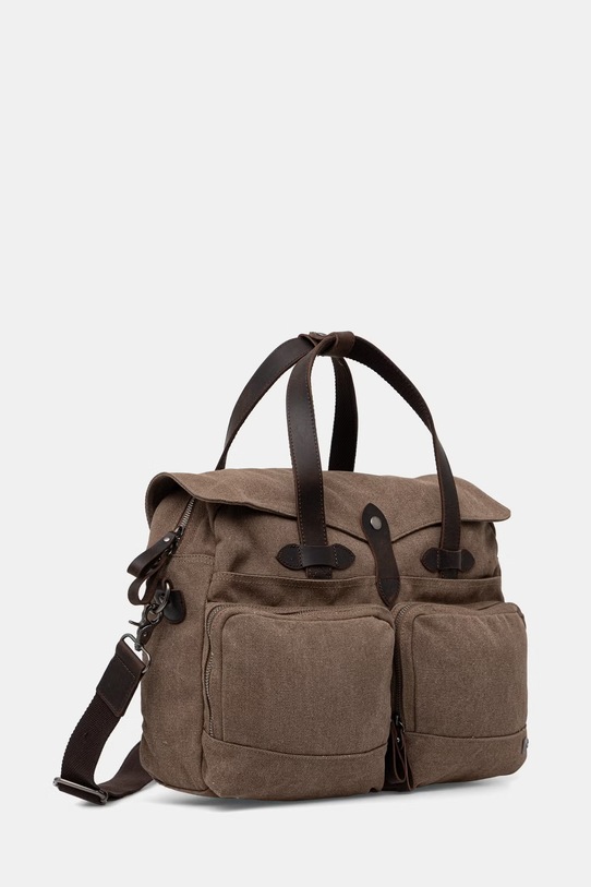 Torba męska z bawełną RS26-TOM900 brązowy RS26