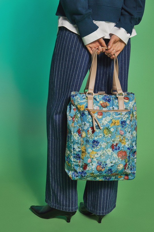 Plecak z funkcją torby z kolekcji Eviva L'arte wzorzyste multicolor RS26-TPD251