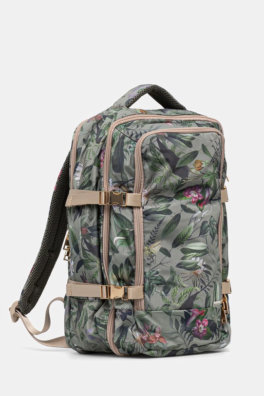 Plecak travel damski wzorzysty RS26-TPD502 zielony RS26