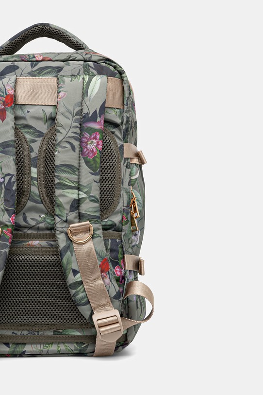 Akcesoria Plecak travel damski wzorzysty RS26-TPD502 zielony