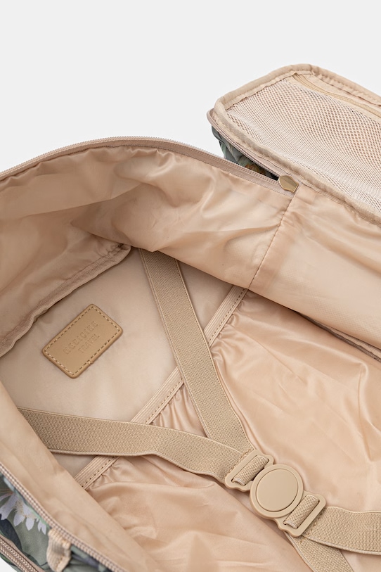 Plecak travel damski wzorzysty RS26-TPD502 zielony