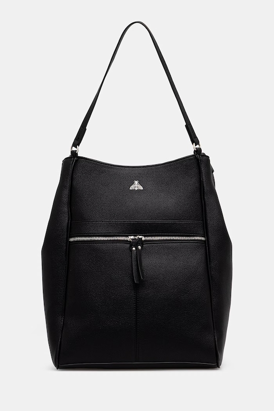 Medicine plecak damski z imitacji skóry czarny RS26-TPD504