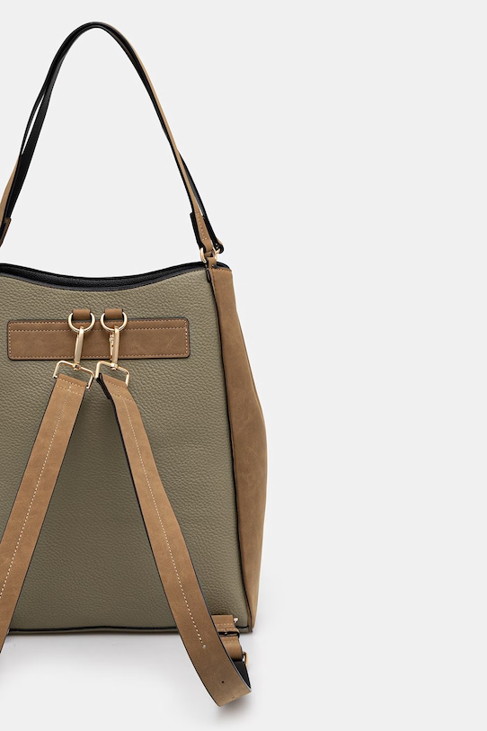 Akcesoria Medicine plecak damski z imitacji skóry RS26-TPD504 multicolor