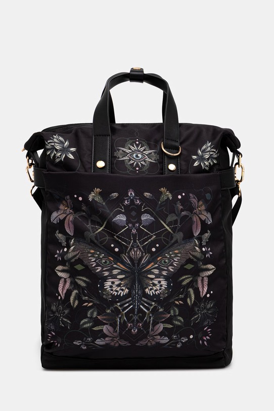 Medicine plecak torebka damski czarny RS26-TPD506