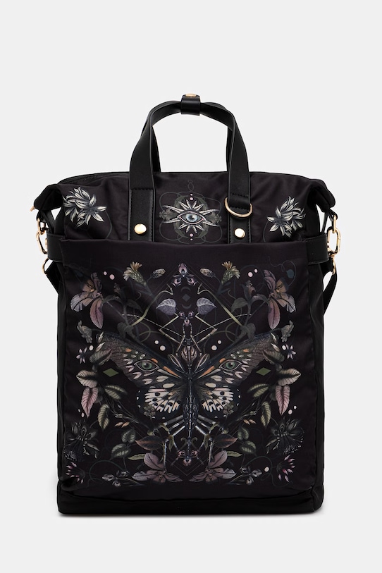 Medicine plecak torebka damski czarny RS26-TPD506