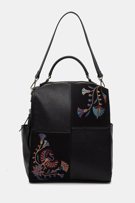 Medicine plecak damski z imitacji skóry czarny RS26-TPD700