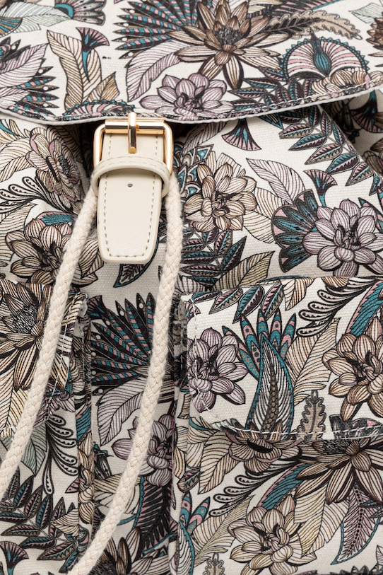 Batoh dámský bavlněný béžová RS26-TPD800