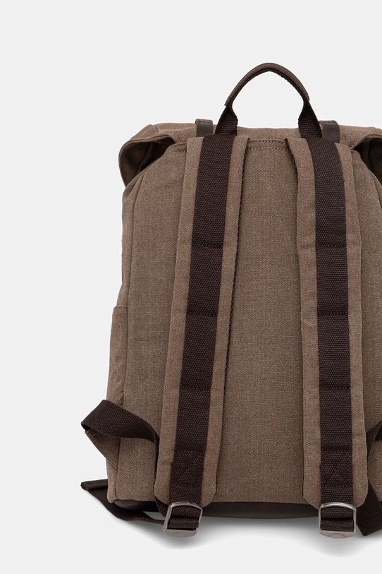 Akcesoria Plecak męski z bawełną RS26-TPM900 brązowy