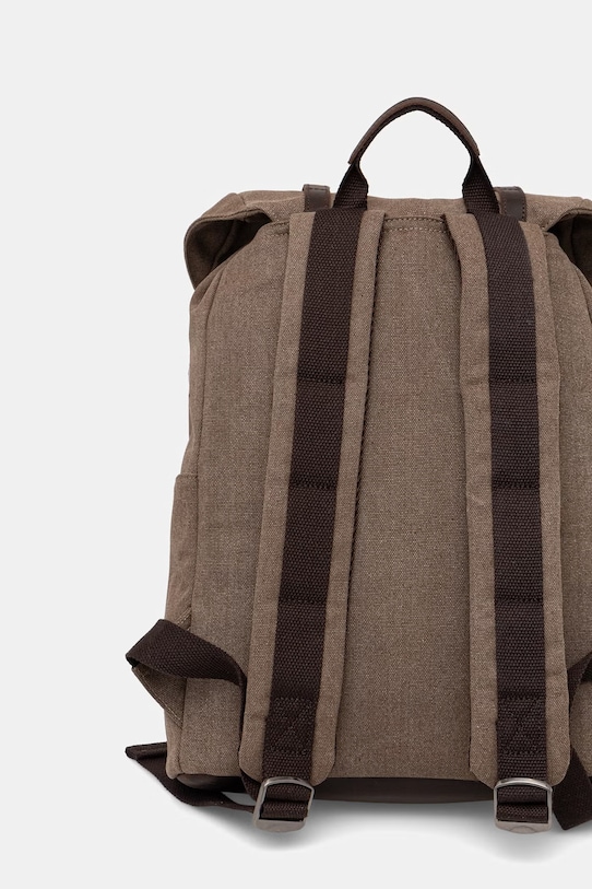 Akcesoria Plecak męski z bawełną RS26-TPM900 brązowy
